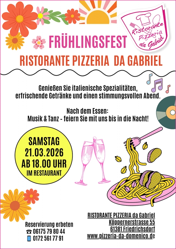Frühlingsfest 21. März 2026